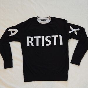 Black / White Sweater By Artistix